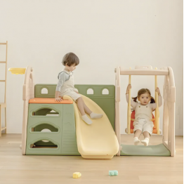 Anuri 韓國 Kids Play Gym 滑梯鞦韆組【代理配送#B(免運費)】⭐RB會員低至$2,482⭐